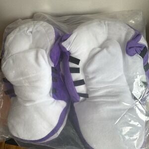 AJ 1 Off White Prple OrangeRetro Lo Hi Top Unisex Trainer Sneaker Slippers 36-44